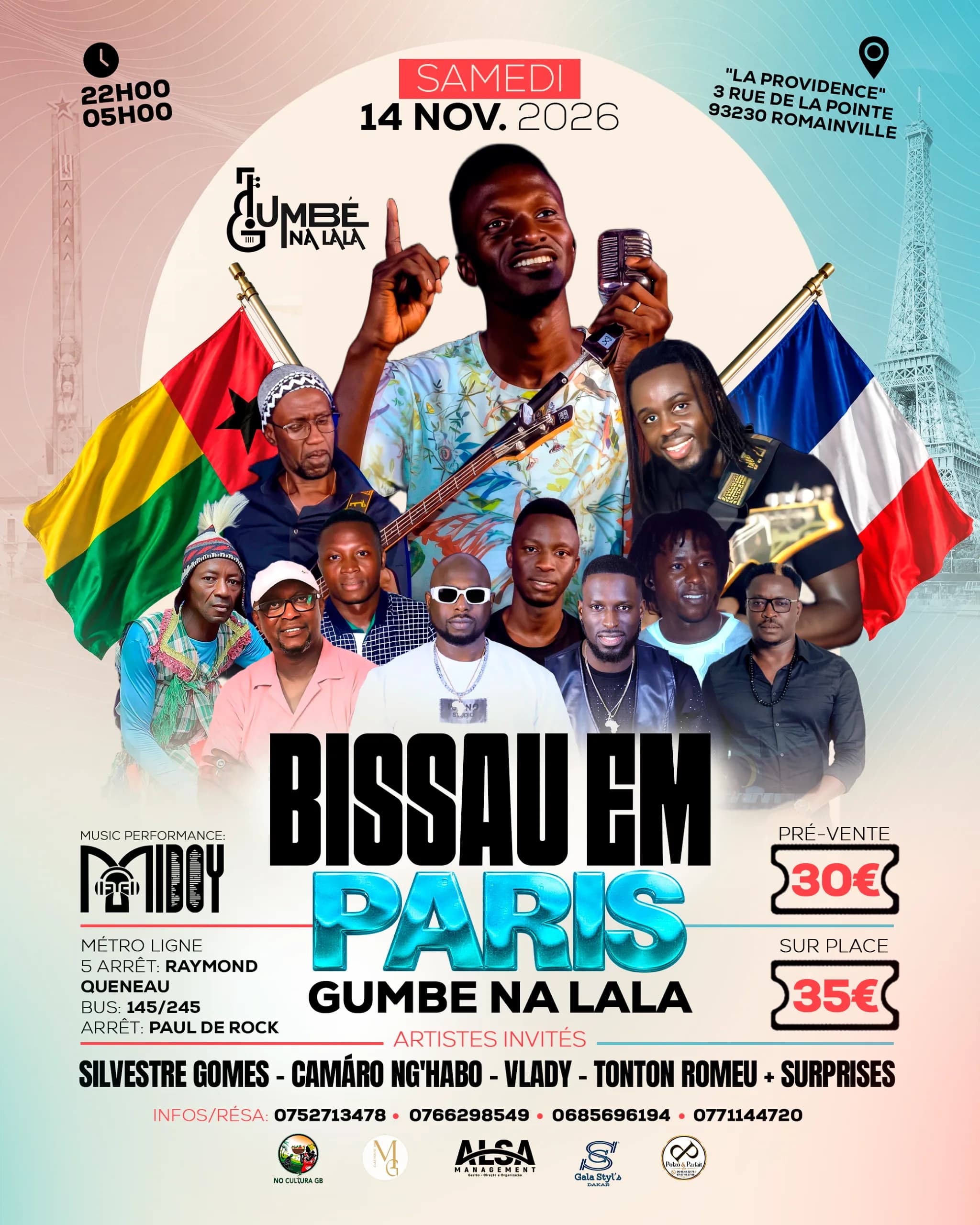 Bissau em Paris — Gumbé Na Lala