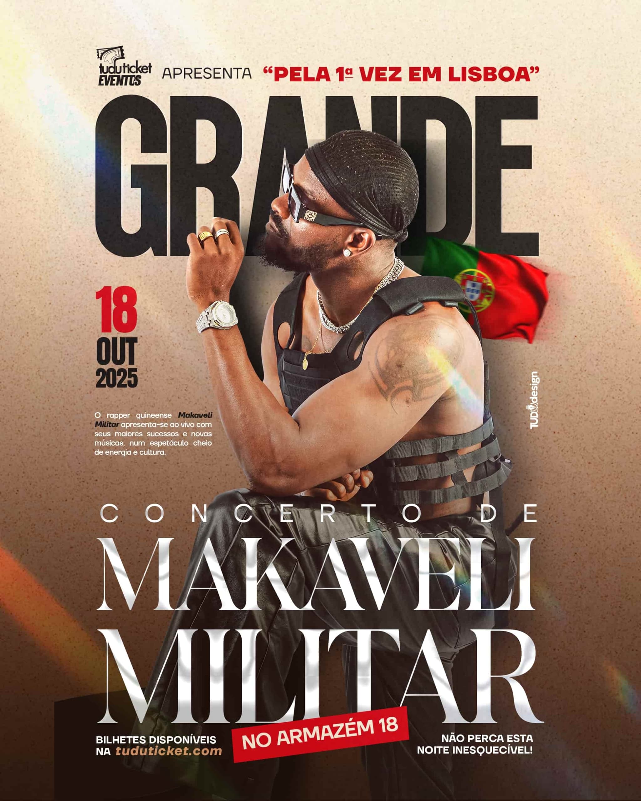 Grande Concerto de Makaveli Militar em Odivelas