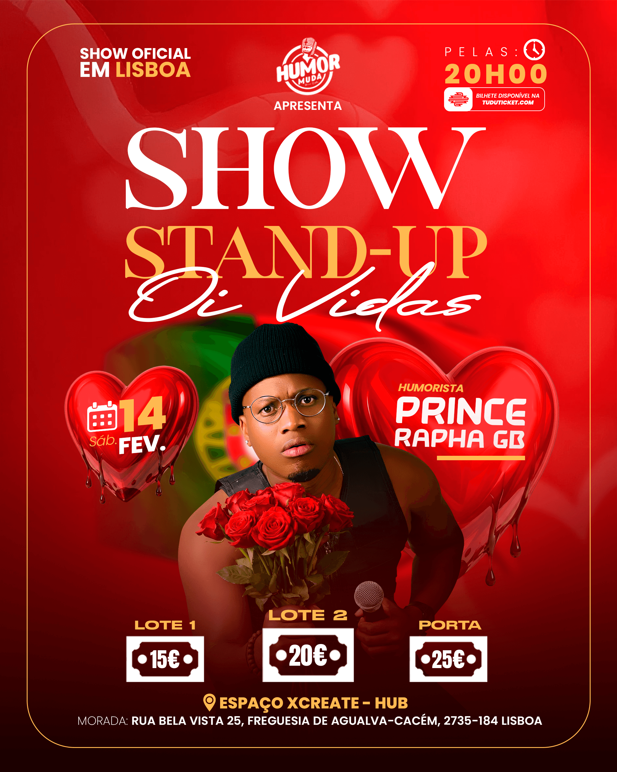 DSHOW DE STAND-UP “OI VIDAS”