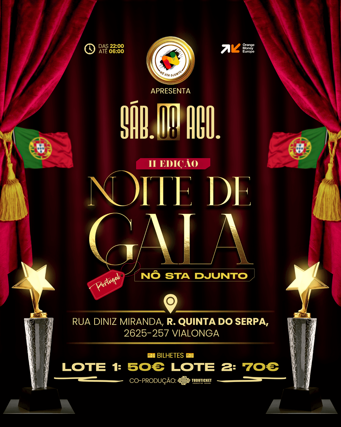II Edição – Noite de Gala “Nô Sta Djunto”