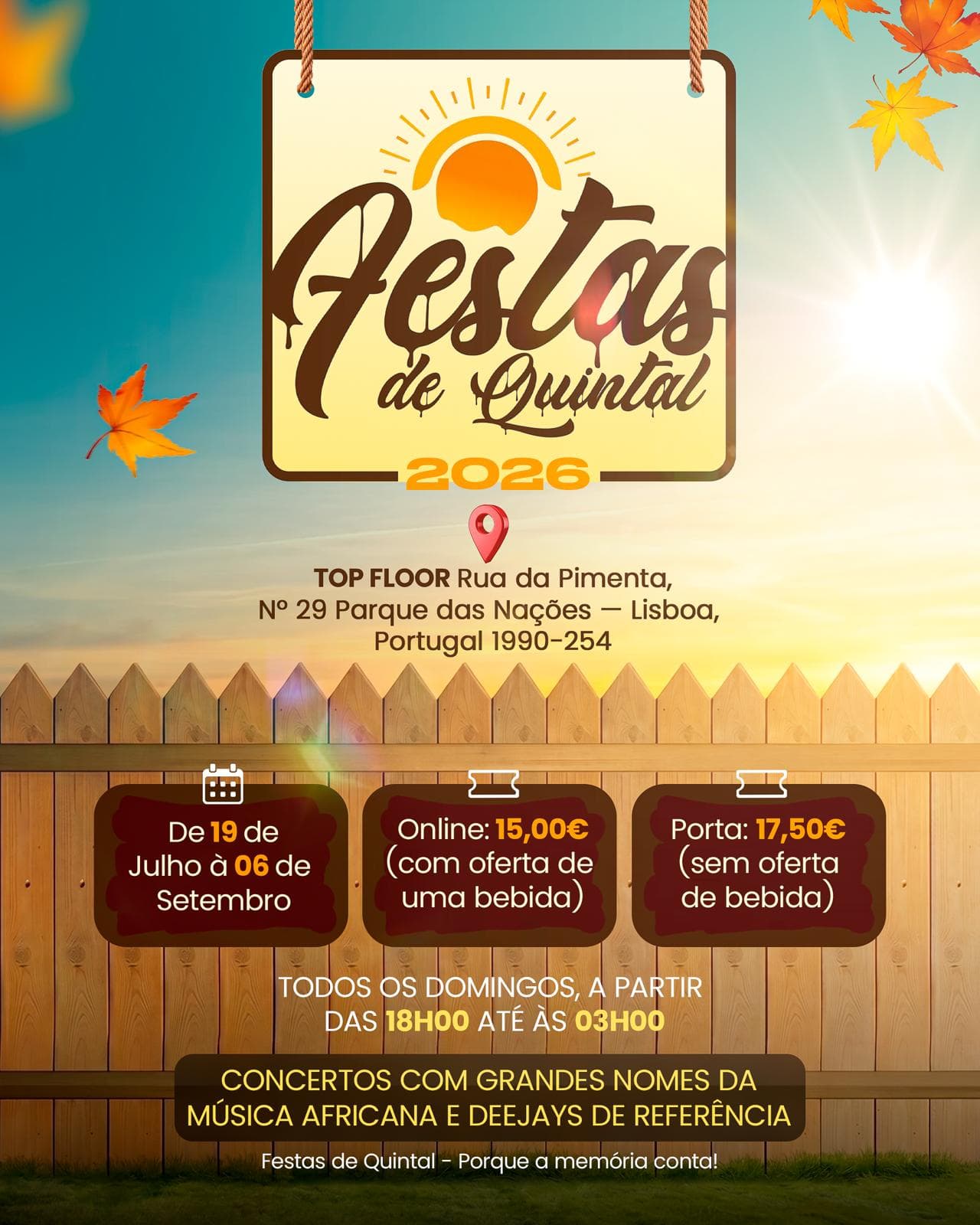 Festas de Quintal estão de volta!