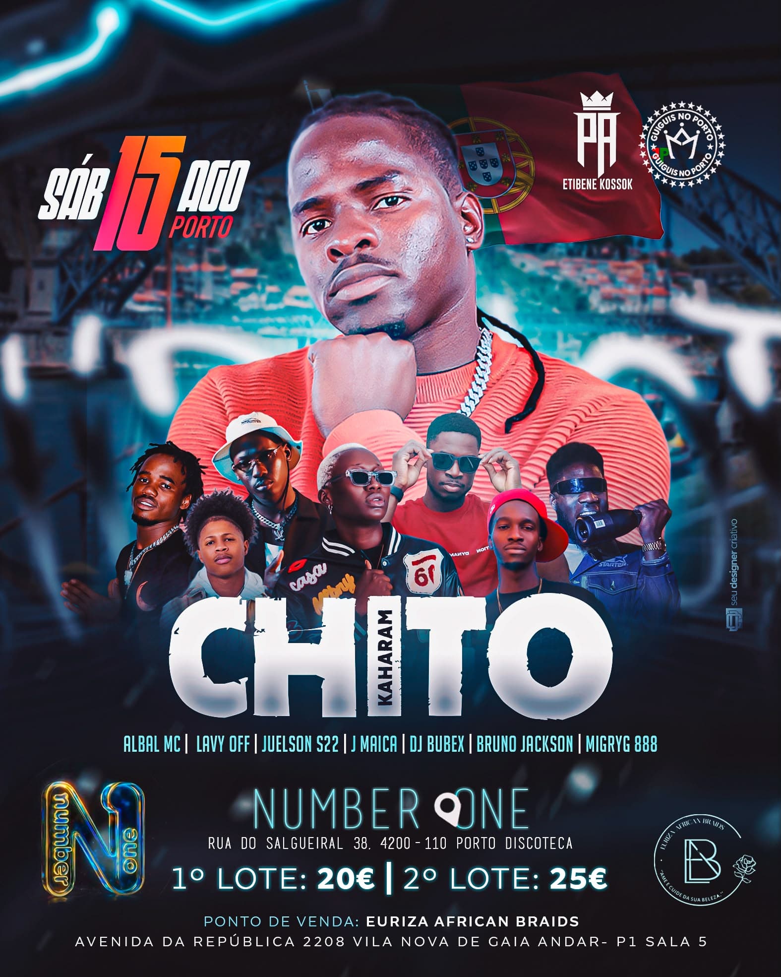 Chito Kaharam Killer – Ao Vivo no Porto