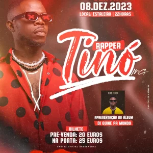 RAPPER TINÓ APRESENTA AO VIVO NOVO ÁLBUM